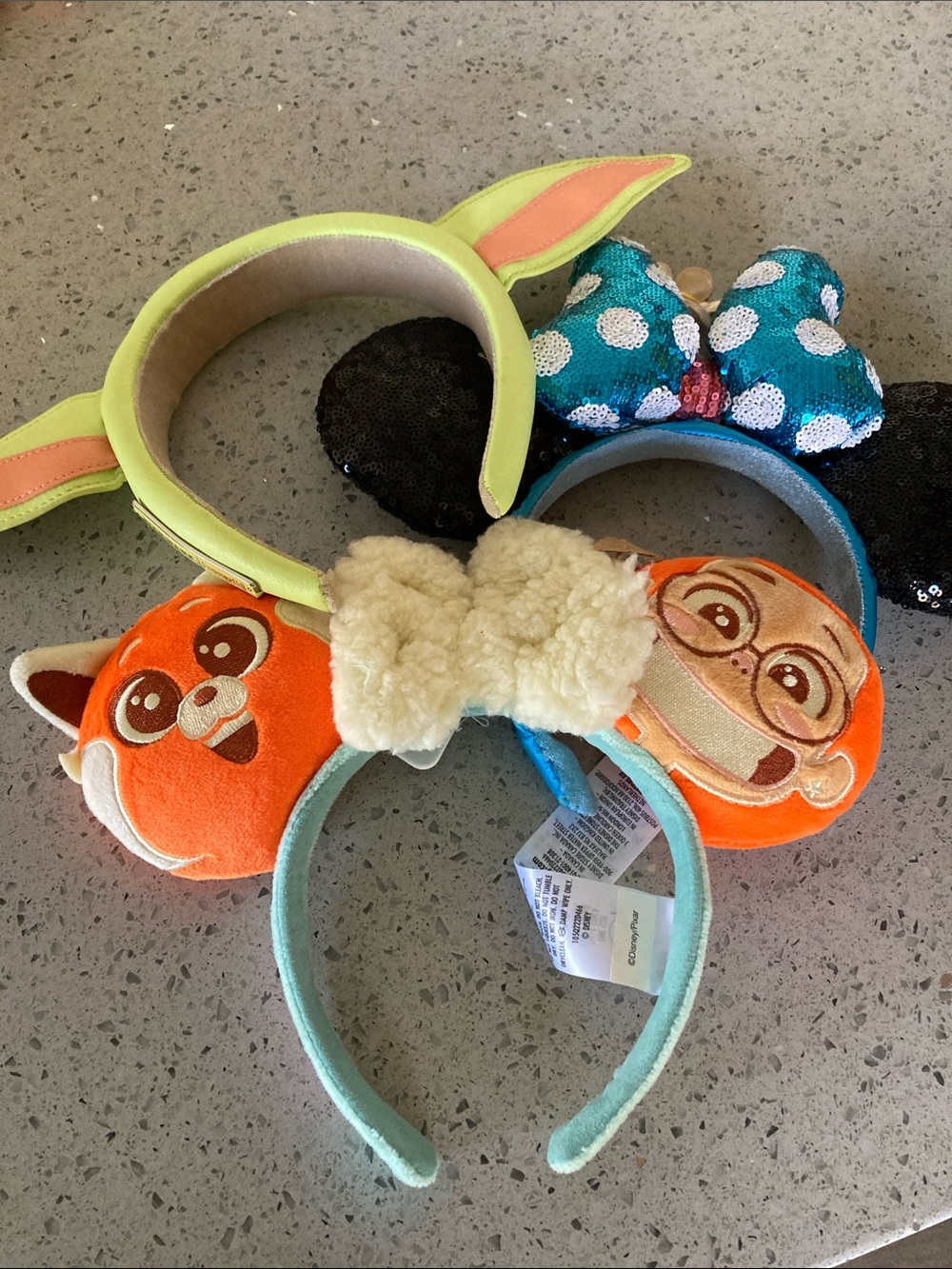 Disney character ear headbands